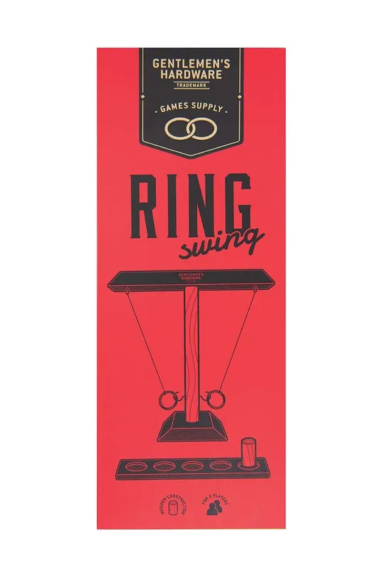 multicolor Gentlemen's Hardware gra Ring Swing Unisex