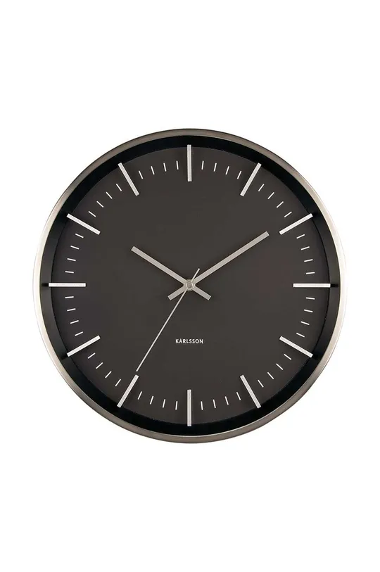 μαύρο Ρολόι τοίχου Karlsson Unisex