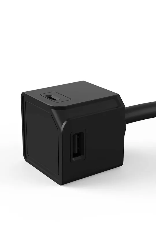 PowerCube caricabatterie con porta usb USBcube Extended USB A+C nero