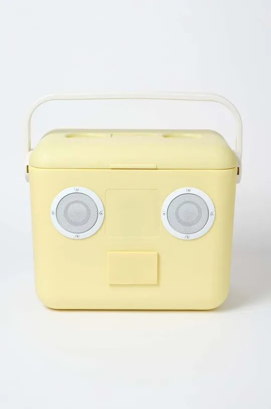 žltá Chladiaci box s reproduktorom SunnyLife Beach Sounds Unisex