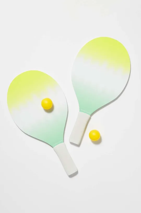 барвистий Ракетки та м'ячики для пляжного тенісу SunnyLife Dip Dye Unisex