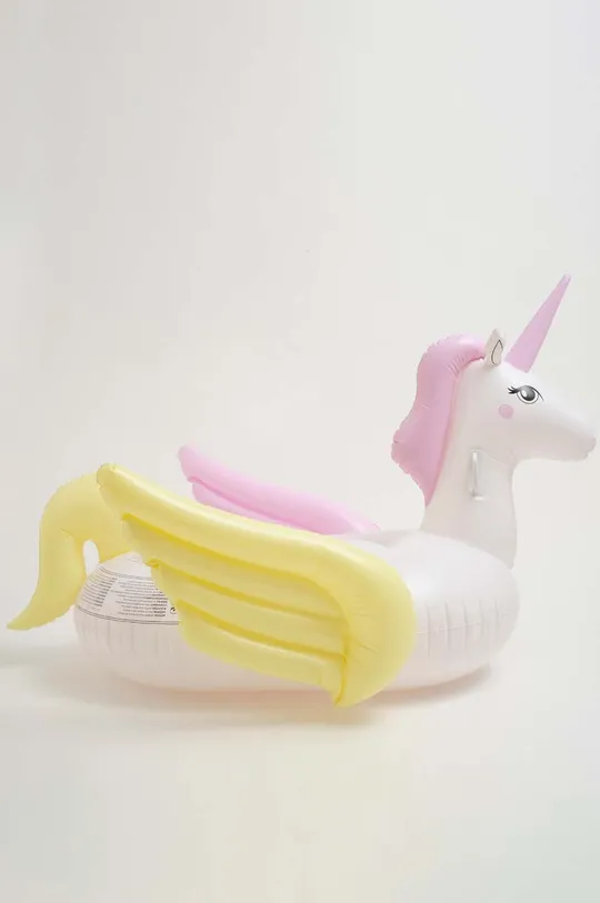 többszínű SunnyLife felfújható matrac úszáshoz Luxe Ride-On Float Unicorn Past Uniszex