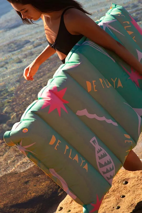 multicolor SunnyLife materac dmuchany do pływania De Playa Esmeralda