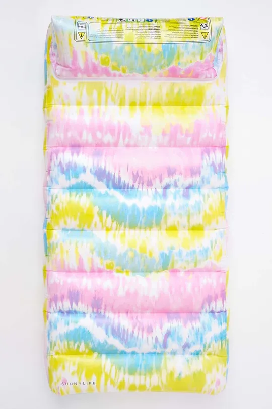 SunnyLife materac dmuchany do pływania Sorbet Tie Dye multicolor