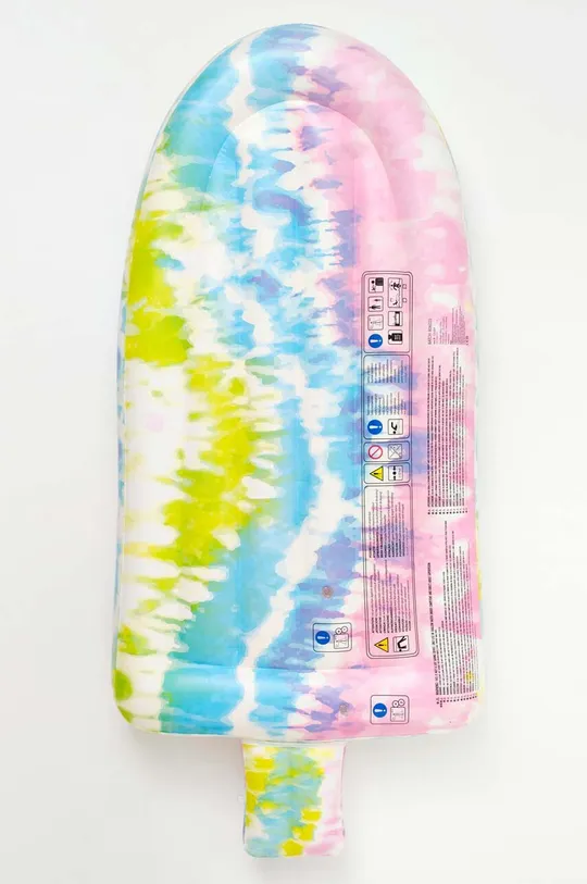 többszínű SunnyLife felfújható matrac úszáshoz Ice Pop Tie Dye Uniszex