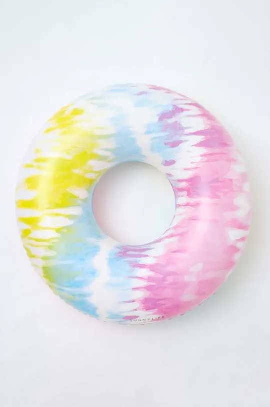 multicolor SunnyLife koło do pływania Tie Dye Sorbet Unisex