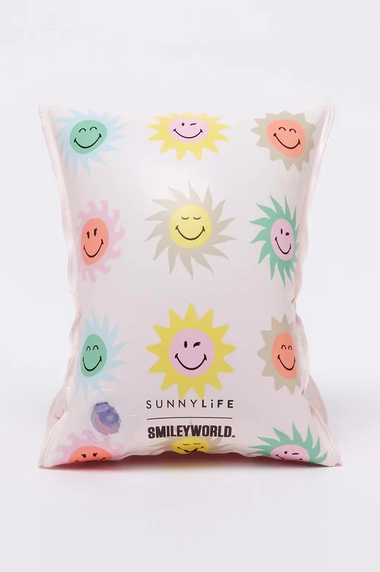 Plavecké rukávy pre deti SunnyLife Buddy Float Bands x SmileyWorld®? 2-pak viacfarebná