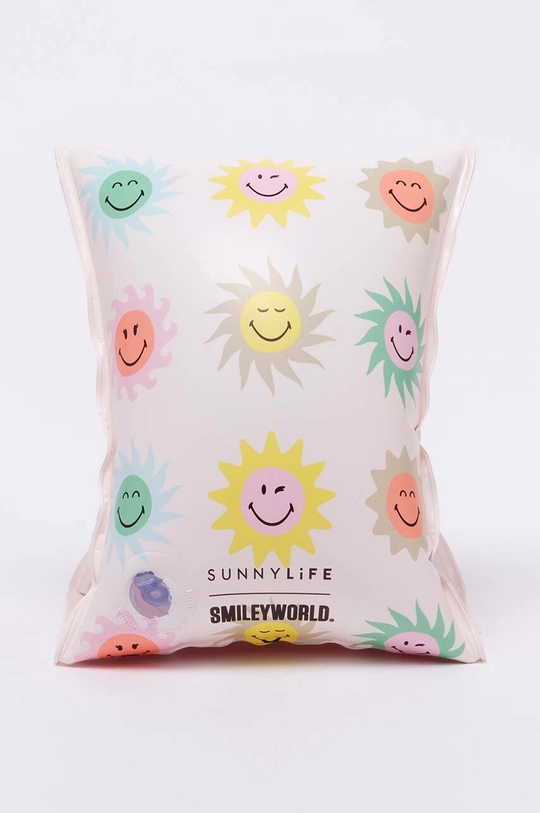 Dječji leptirići za plivanje SunnyLife Buddy Float Bands x SmileyWorld®? 2-pack šarena