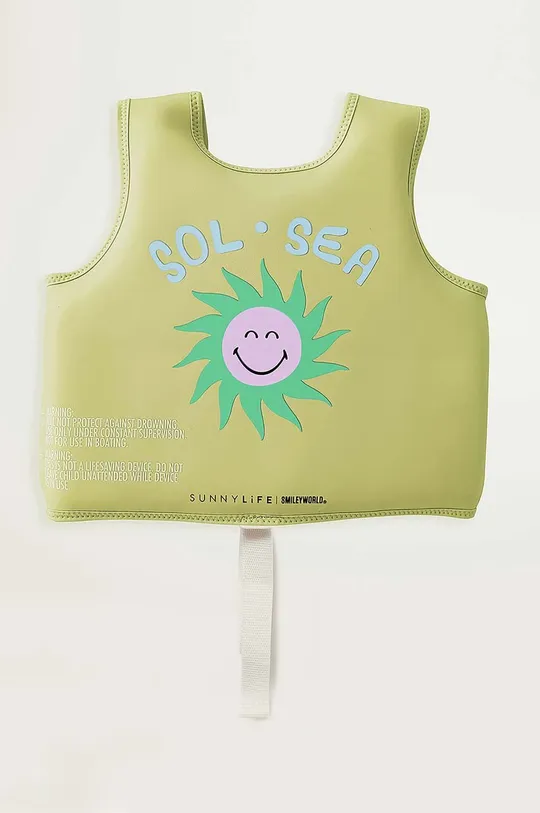 SunnyLife kamizelka do pływania dziecięca SmileyWorld Sol Sea multicolor
