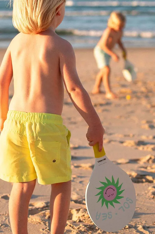 Komplet loparjev in žogic za plažo SunnyLife World Sol Sea