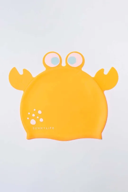 pomarańczowy SunnyLife czepek pływacki dziecięcy Sonny the Sea Creature Unisex
