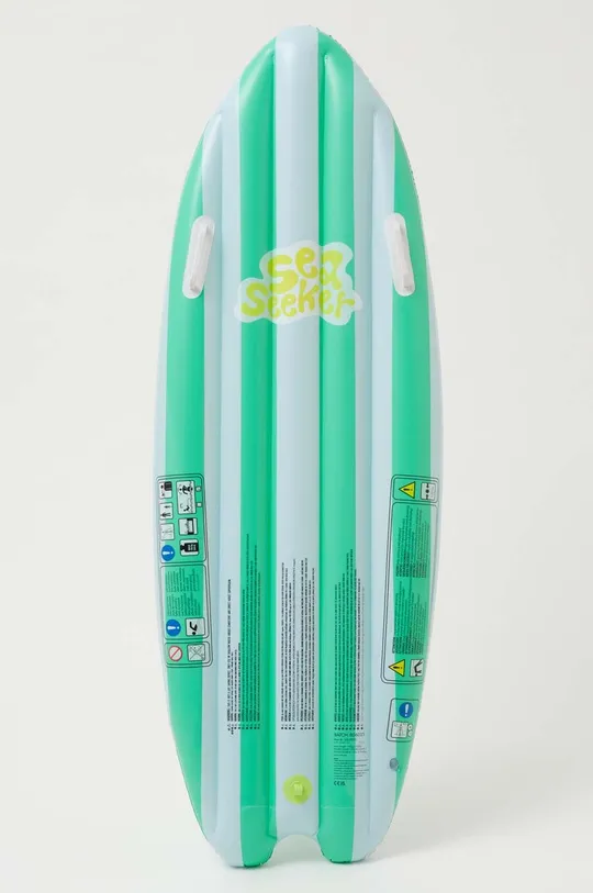 multicolor SunnyLife materac dmuchany do pływania Ride With Me Surfboard Unisex
