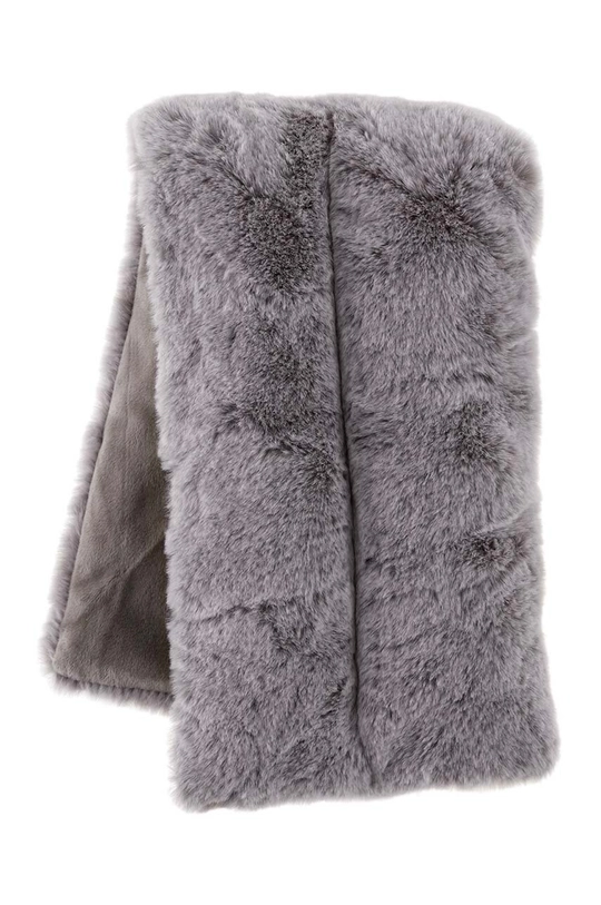 viacfarebná Telový zábal Aroma Home Grey Faux Fur Body Wrap Unisex