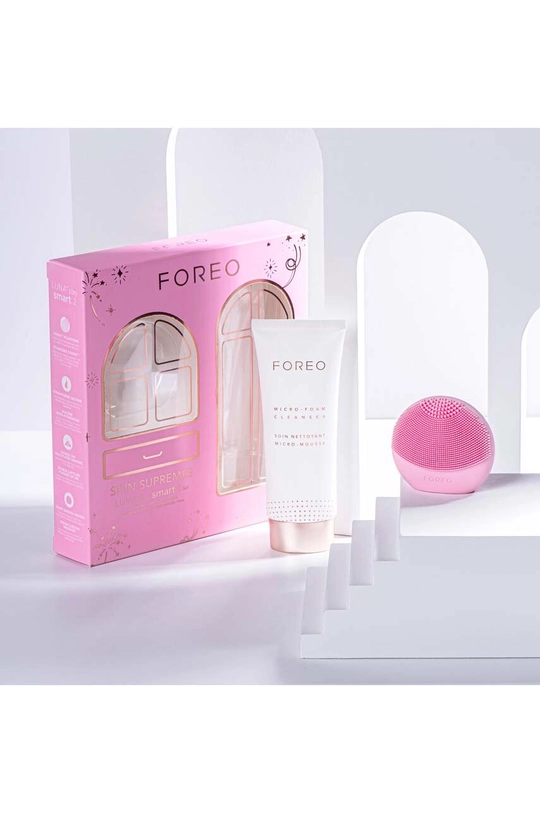 Set za njegu kože lica FOREO Skin Supremes 2022 LUNA™ play smart 2 + Micro-Foam Cleanser 100 ml šarena