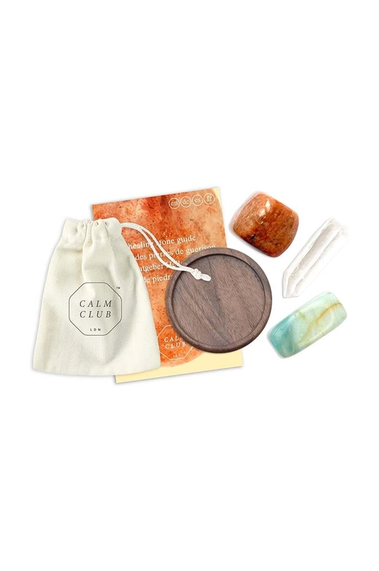 Home & Lifestyle Luckies of London set de cristal cu suport Joy Healing Stone LK.CCJOYC multicolor