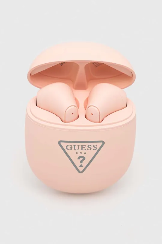 Ασύρματα ακουστικά Guess ροζ