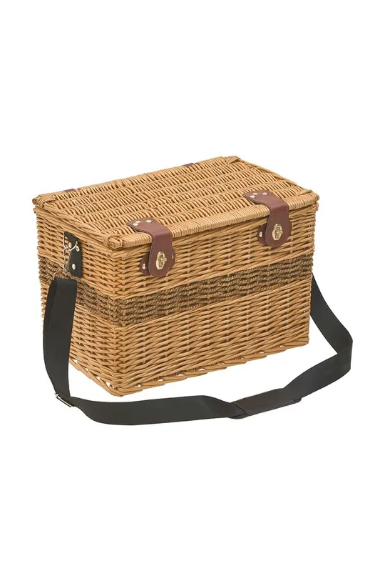 Balvi piknik készlet Willow Basket for 2 többszínű