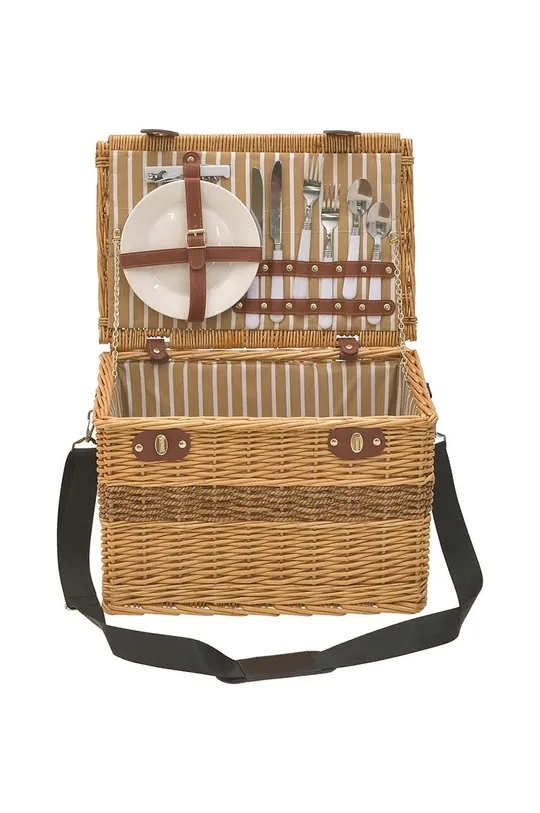 Piknik set Balvi Willow Basket for 2  Tekstilni material, Protje, Umetna masa