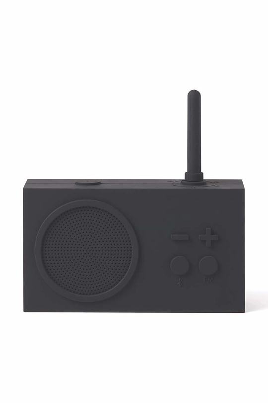 čierna Bluetooth rádio Lexon Tykho 3 Unisex