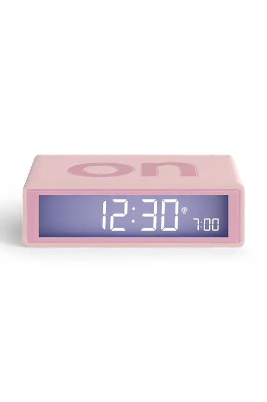 рожевий Радіокерований будильник Lexon Flip+ Unisex