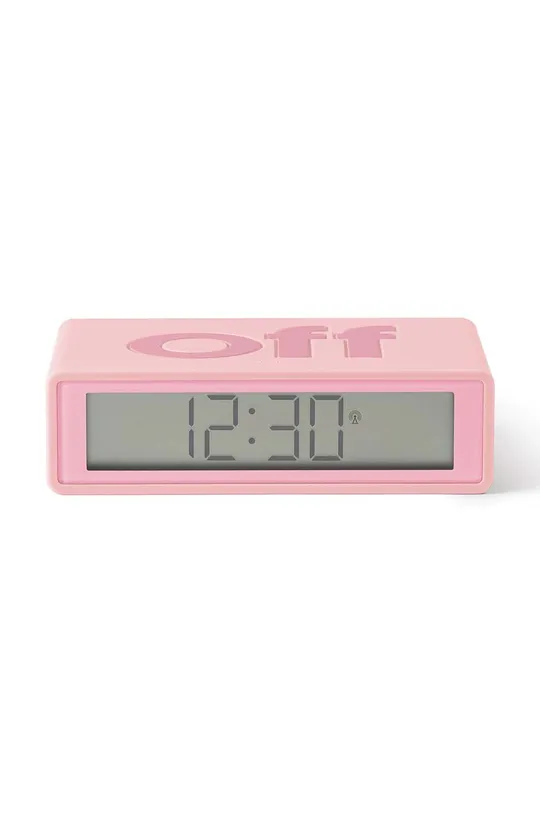 Радиоуправляемый будильник Lexon Flip+ розовый