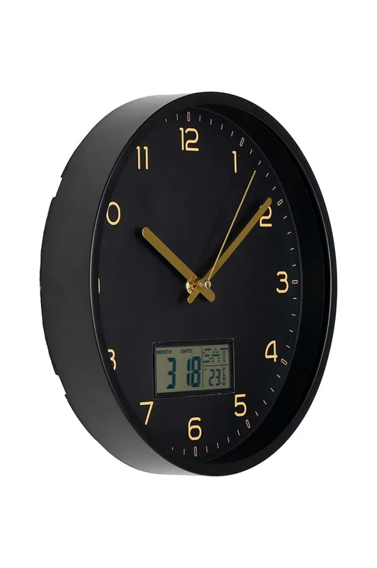 Настінний годинник House Nordic Amiens чорний