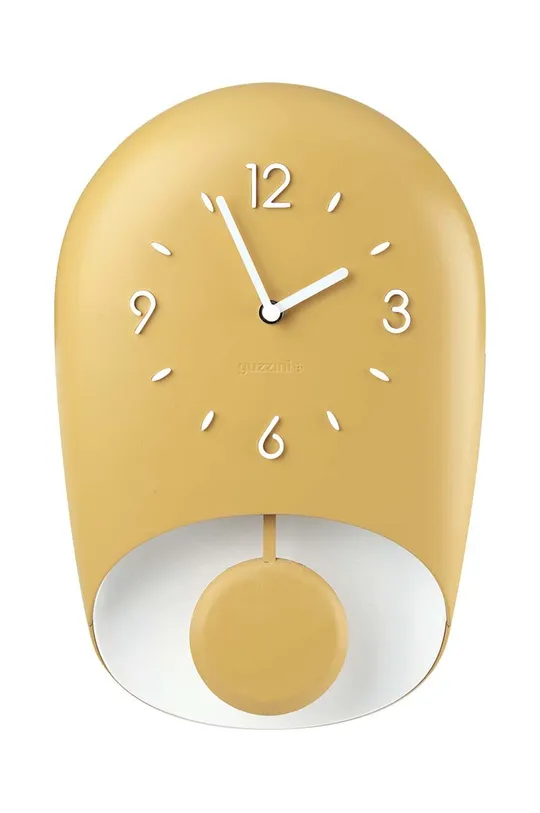 жовтий Настінний годинник Guzzini Bell Unisex