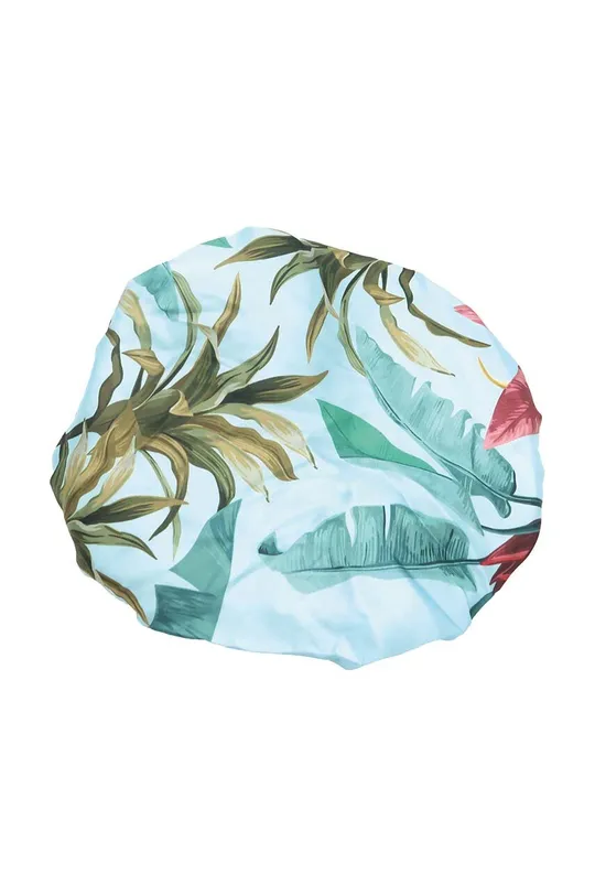 Danielle Beauty czepek prysznicowy Botanical Palm Blue multicolor
