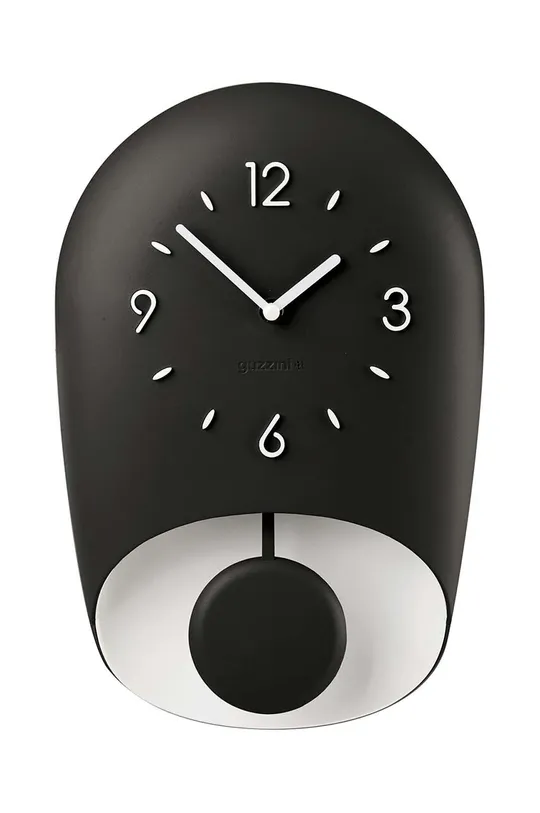 чорний Настінний годинник Guzzini Enjoy Your Time Unisex