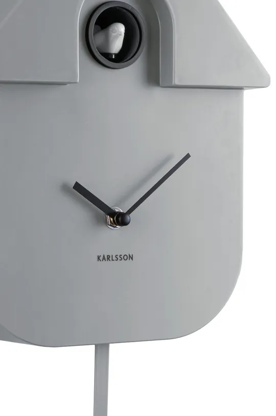 Karlsson zegar z kukułką Tworzywo sztuczne