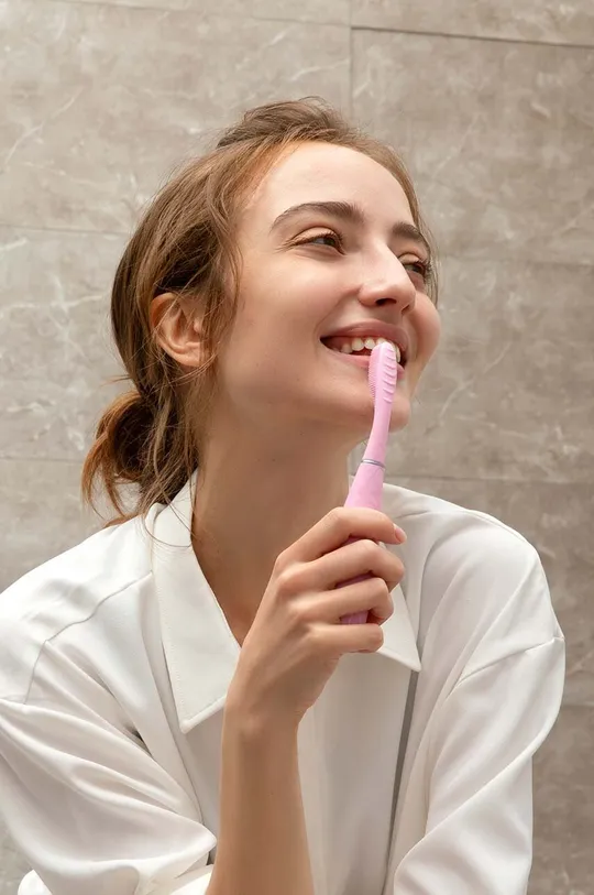 rosa FOREO spazzolino sonico da denti ISSA 3