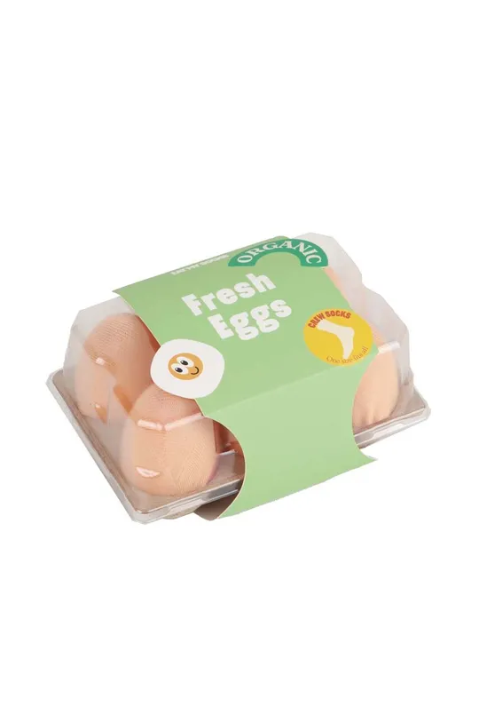 šarena Božićna čarapa Eat My Socks Fresh Eggs 3-pack Unisex