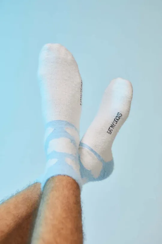 viacfarebná Ponožky Eat My Socks Fluffy Cloud