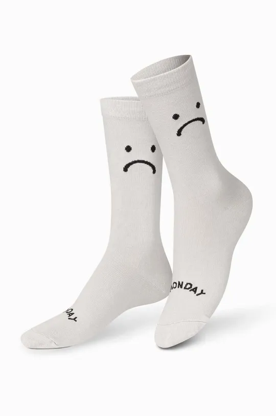 Nogavice Eat My Socks Monday Friday 2-pack pisana
