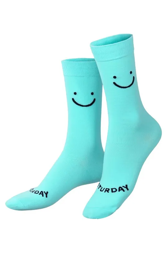 Ponožky Eat My Socks Saturday Sunday 2-pak 47 % Bavlna, 26 % Polyester, 25 % Polyamid, 2 % Elastan