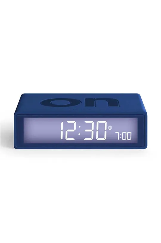 темно-синій Радіокерований будильник Lexon Flip+ Unisex
