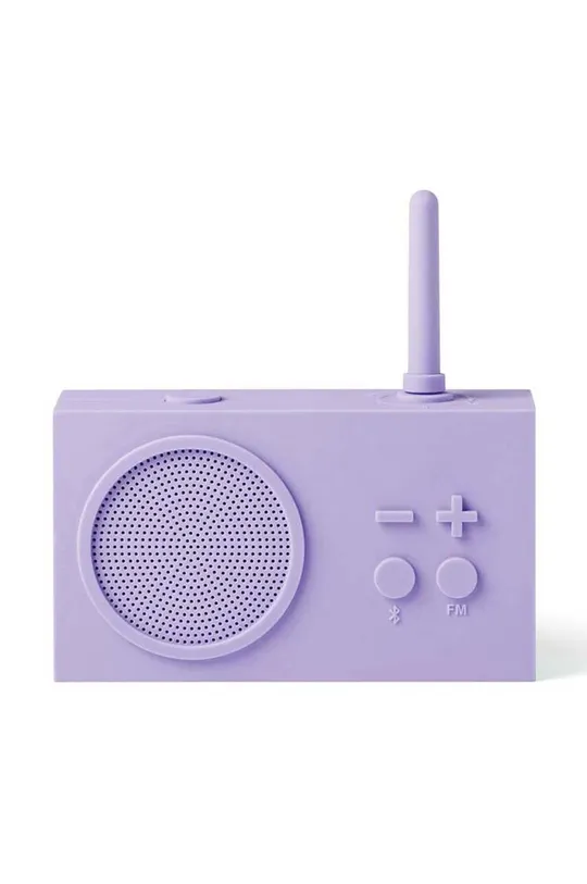 vijolična Bluetooth radio Lexon Tykho 3 Unisex