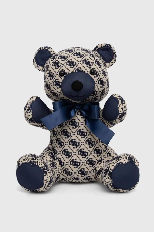 tmavomodrá Dekoratívna plyšová hračka Guess Jacquard Teddy Bear Unisex