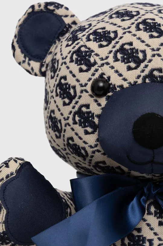 sötétkék Guess dekoratív plüss Jacquard Teddy Bear