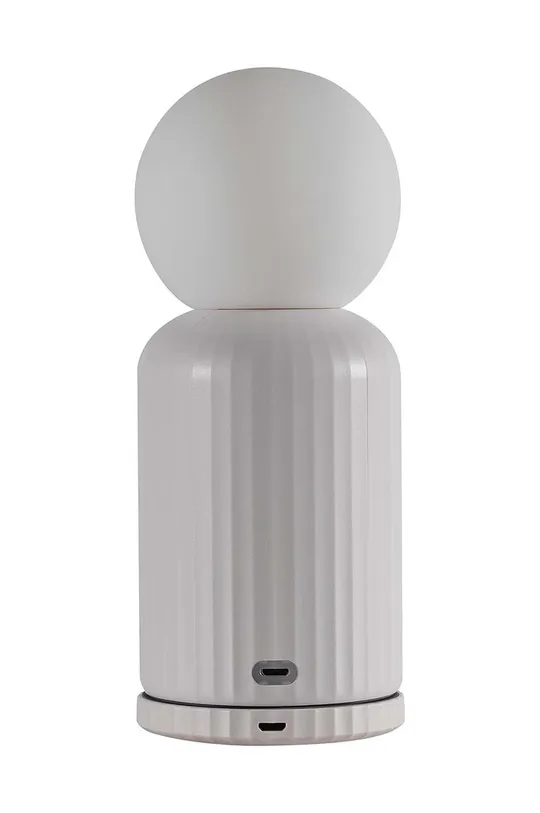 Lund London lampka z ładowarką bezprzewodową 2w1 Skittle Silikon, Tworzywo sztuczne