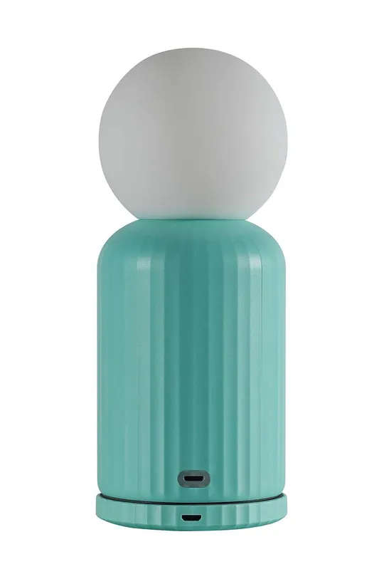бірюзовий Світильник з бездротовим зарядним пристроєм Lund London Skittle 2 in 1 Unisex