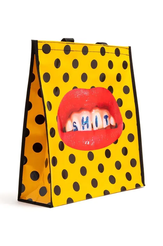 Τσάντα για ψώνια Seletti Big Shit πολύχρωμο