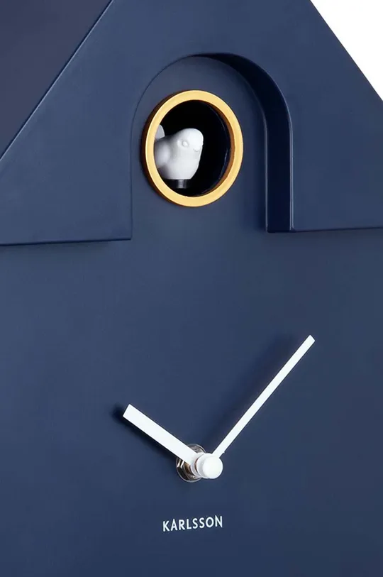 Karlsson zegar z kukułką Tworzywo sztuczne