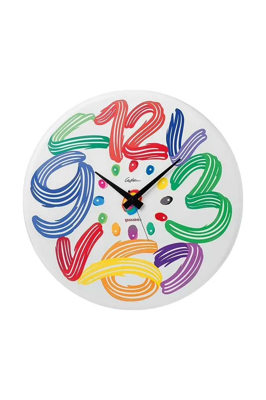 multicolor Guzzini zegar ścienny Art Time Unisex