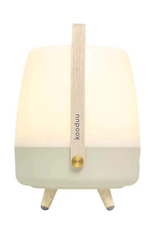 Kooduu lampa ledowa z głośnikiem Lite-up Play : Drewno, Tworzywo sztuczne