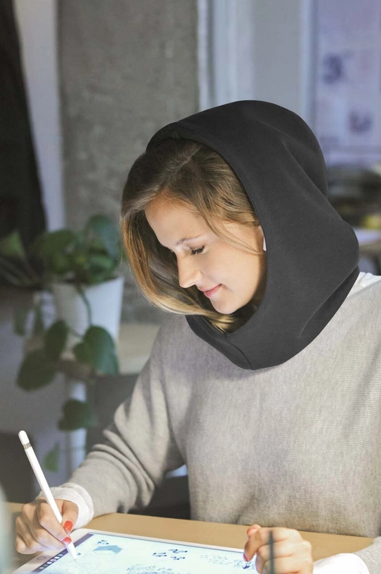 μαύρο Κουκούλα Ostrichpillow Hood Night Black