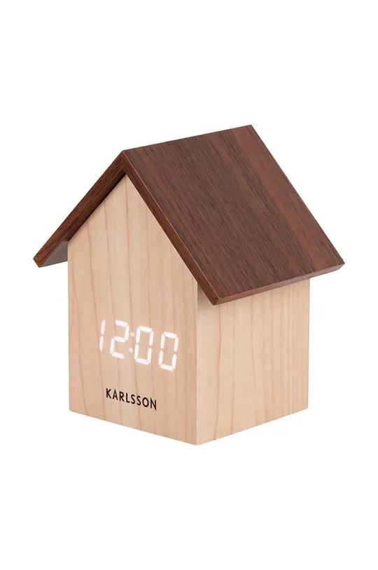 Budík Karlsson Alarm Clock MDF