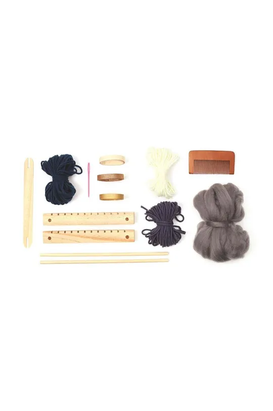 Набір для макраме diy Graine Creative Small Waving Loom Kit барвистий
