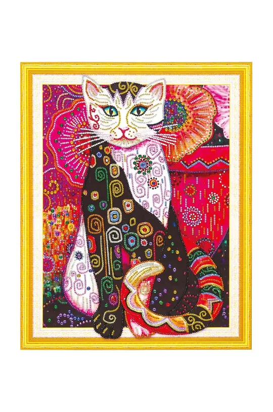 viacfarebná Diy mozaiková súprava Graine Creative Cat Diamond Painting Unisex