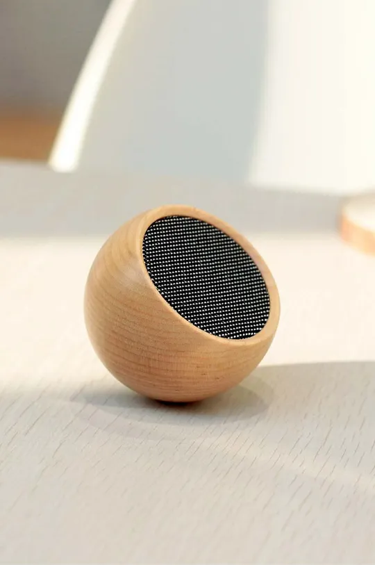 Gingko Design głośnik bezprzewodowy Tumbler Selfie Speaker Drewno, Tworzywo sztuczne